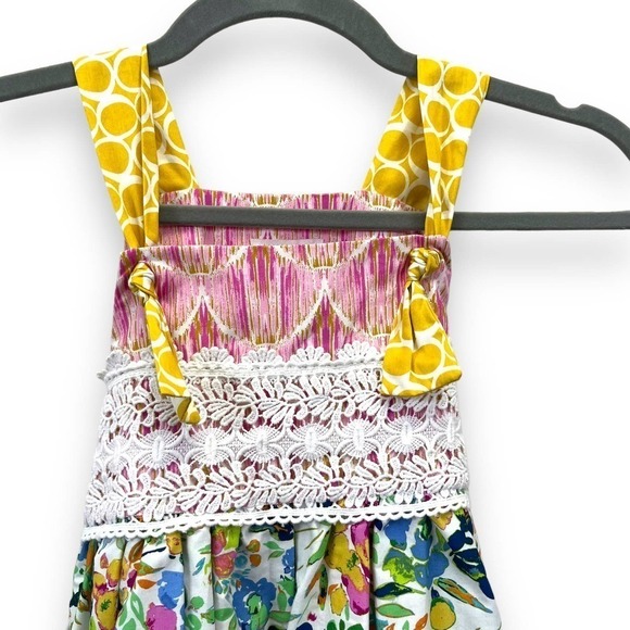 Haute Baby Rose Floral Fancy Spring Easter Little Girls Dress - Picture 2 of 9